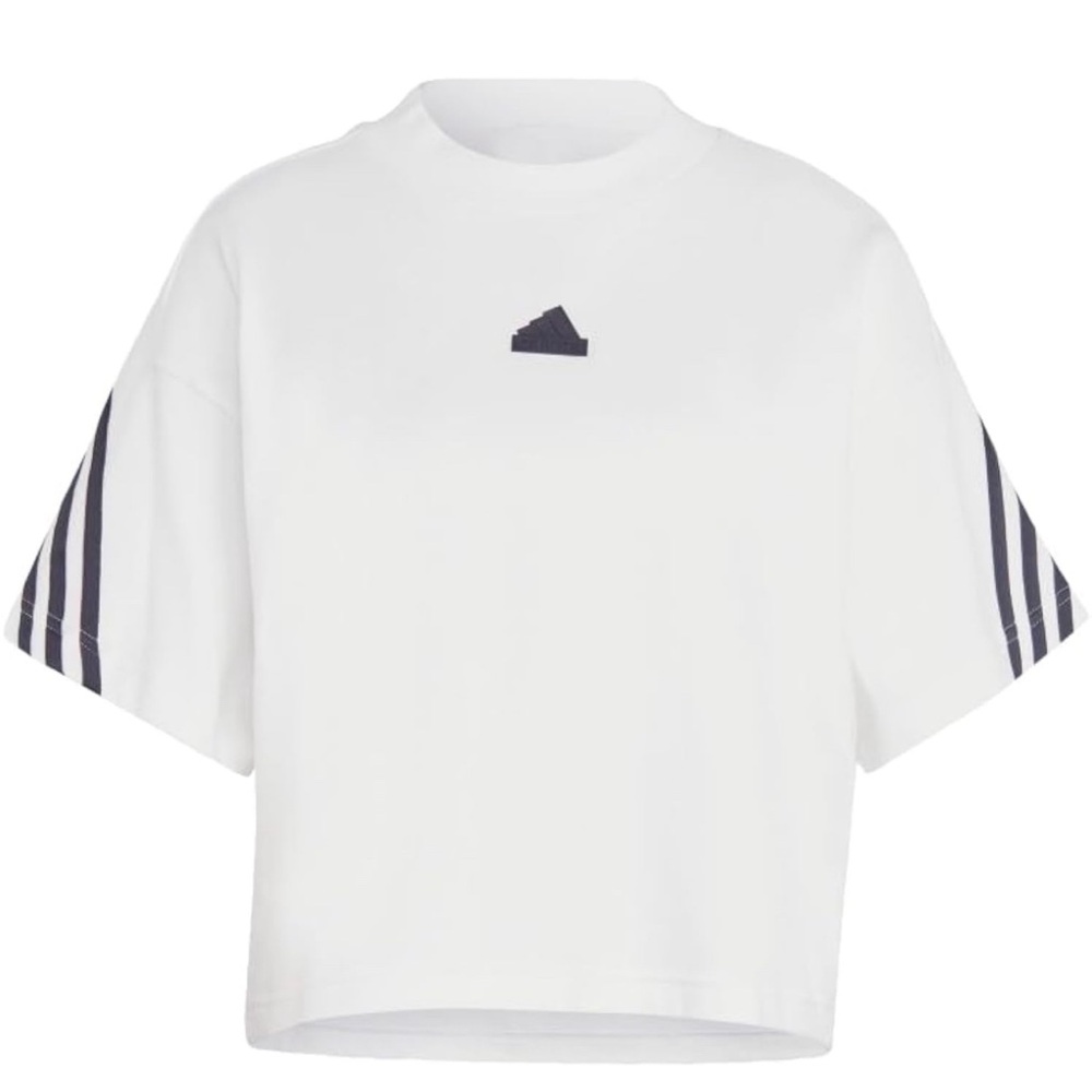 🖤🤍 BRAND NEW adidas Women's Loose Fit Future Icon Three Stripes T-Shirt 🤍🖤